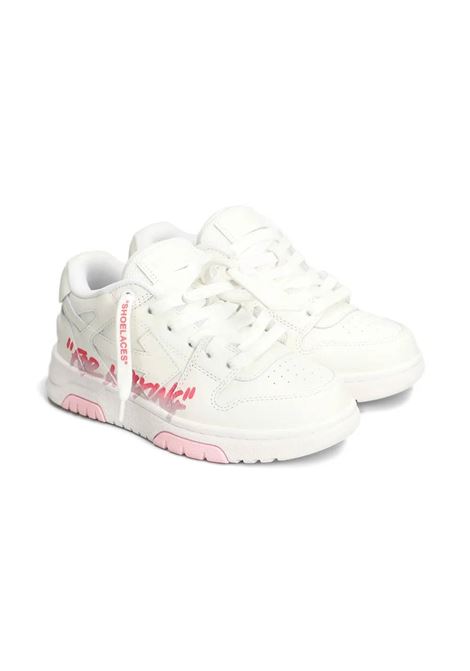 Sneakers con logo OFF WHITE KIDS | OGIA007F25LEA0020183